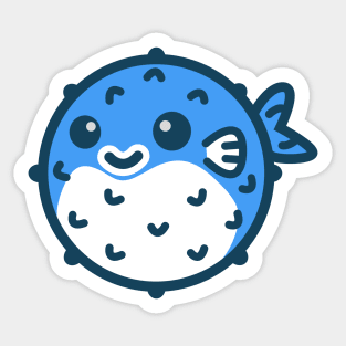 Blowfish Logo Sticker